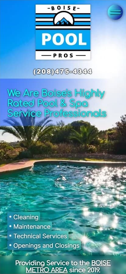 Boise Pool Pros website phone